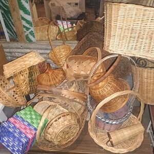 Assorted Woven Baskets Collection